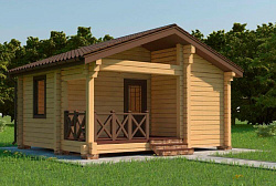 Проект бани 6 х 6