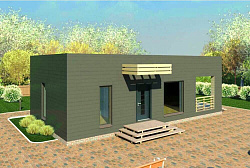 Проект дома 13 х 9