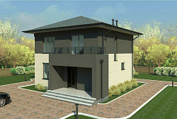 Проект дома 10 х 10.5