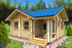 Проект бани 6 х 5