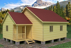 Проект дома 10 х 6