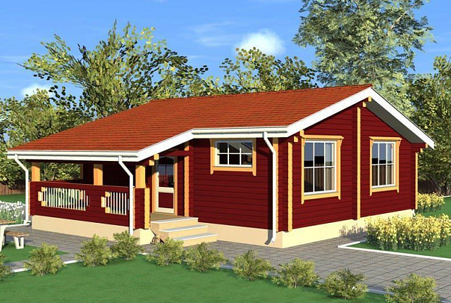 Проект дома 9 x 9.5