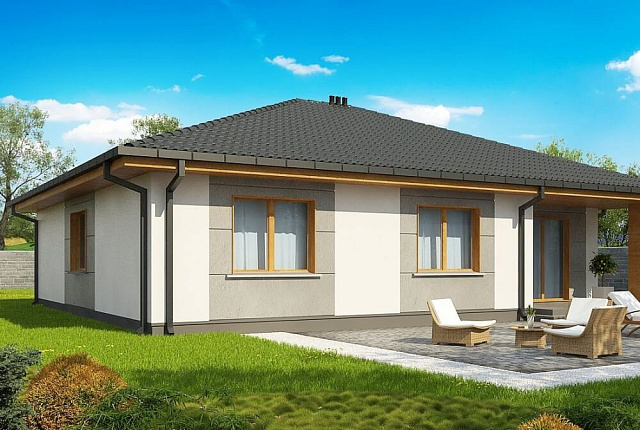 Проект дома 9 x 12