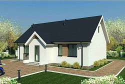 Проект дома 14 х 9