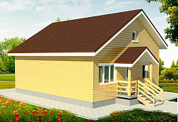 Проект дома 8 х 8