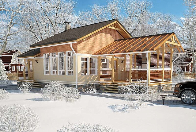 Проект бани 13 х 6