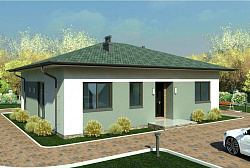 Проект дома 12 х 11